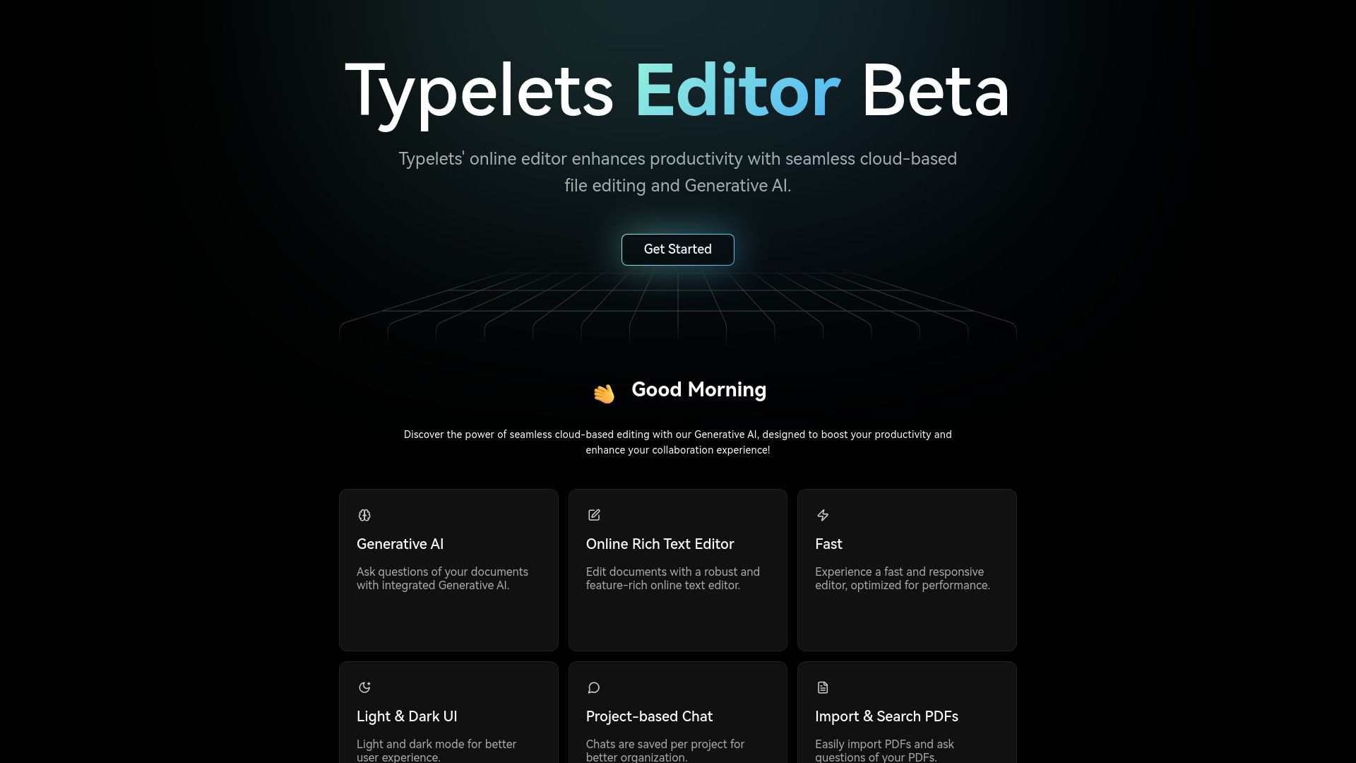 Typelets Editor image