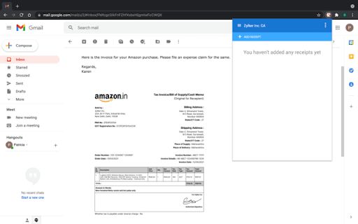 Zoho Expense image
