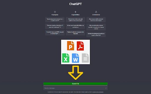 ChatGPT File Upload Tool image