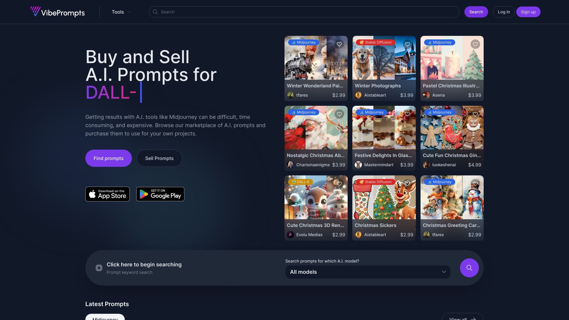 A.I. Prompt Marketplace image