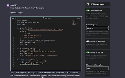 GPTCodeForge image