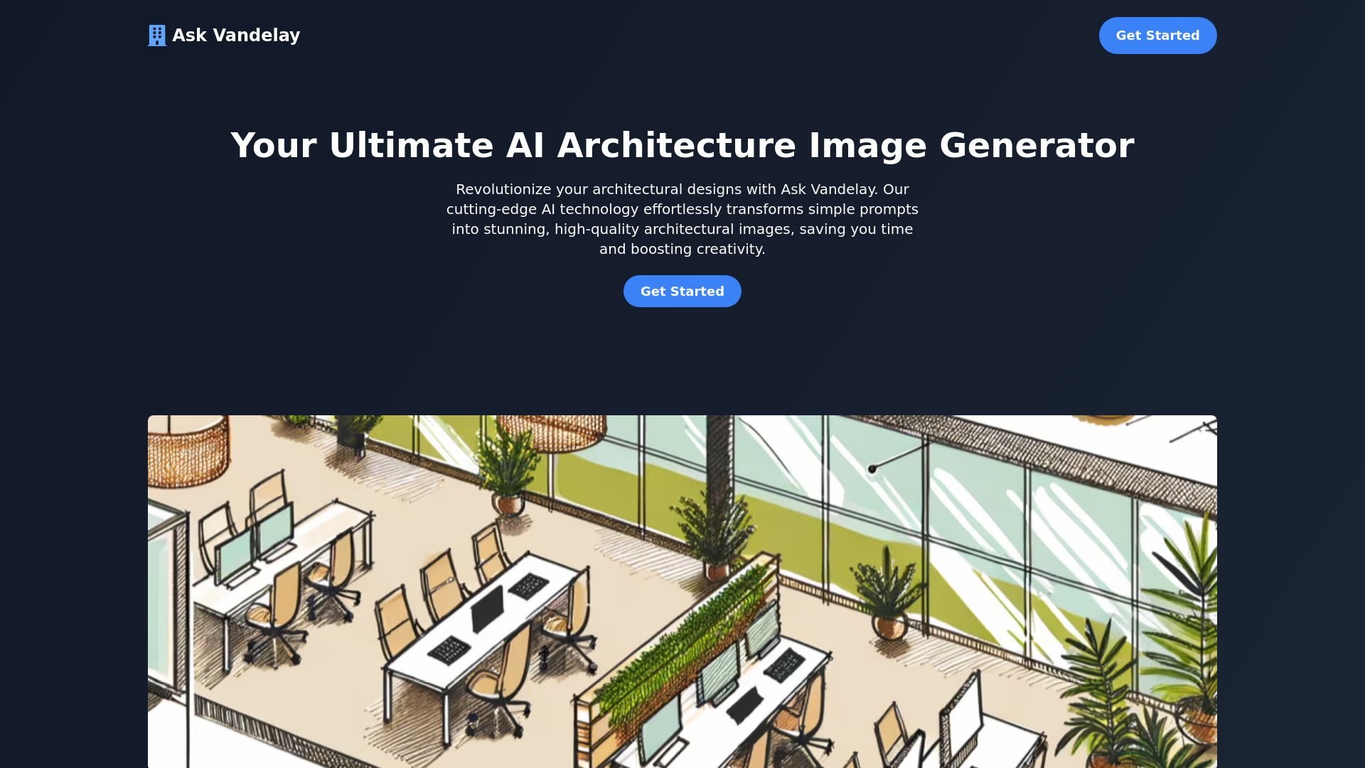 Ask Vandelay - AI Architecture Image Generator image