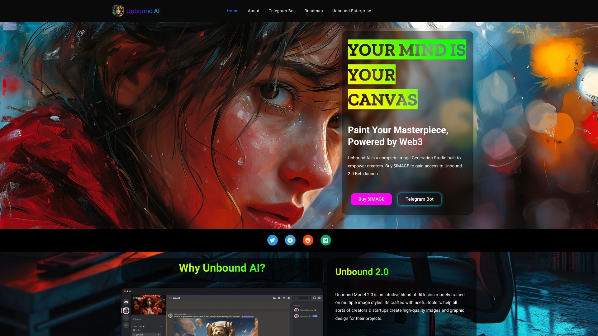 Unbound AI image