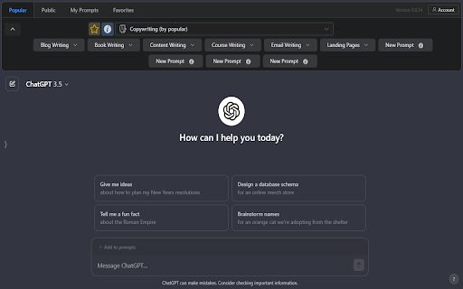 AI Prompt Lab Chrome Extension image