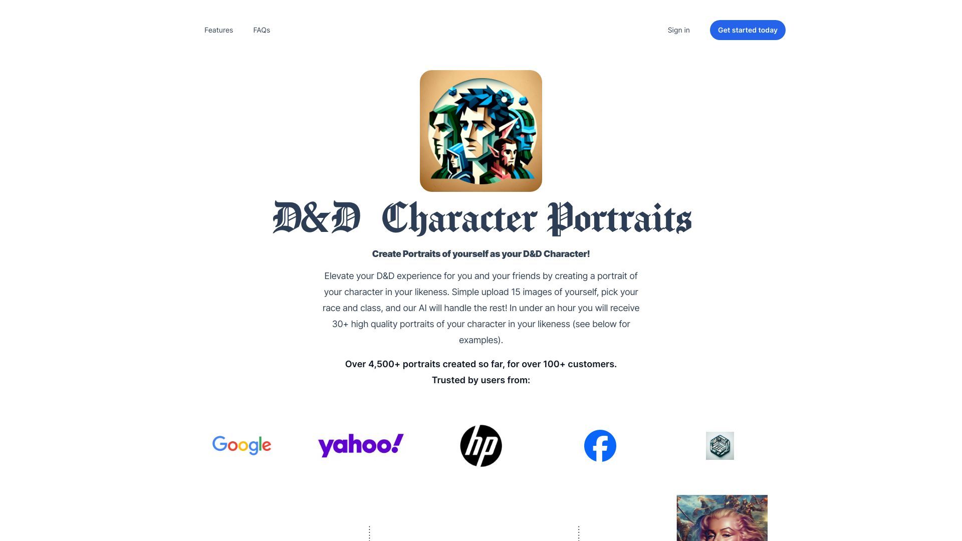 D&D Character Portraits image