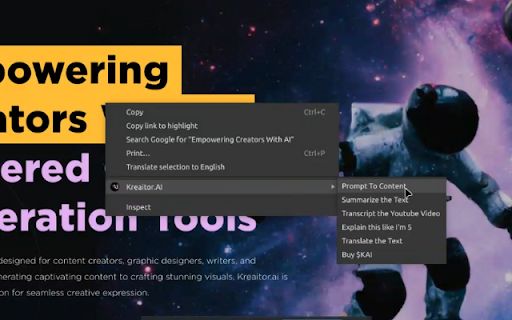 Kreaitor.AI image