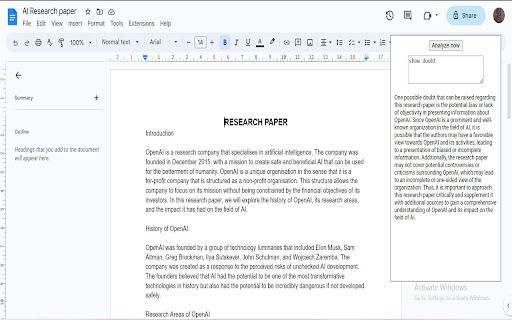 Google Documents Analyzer image