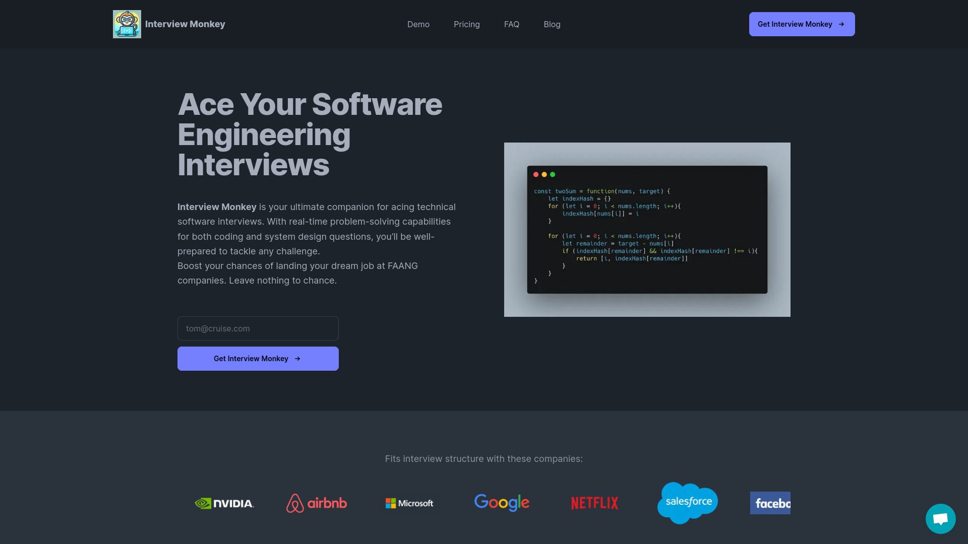 Interview Monkey AI image