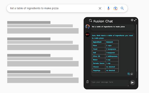 Fusion Chat image