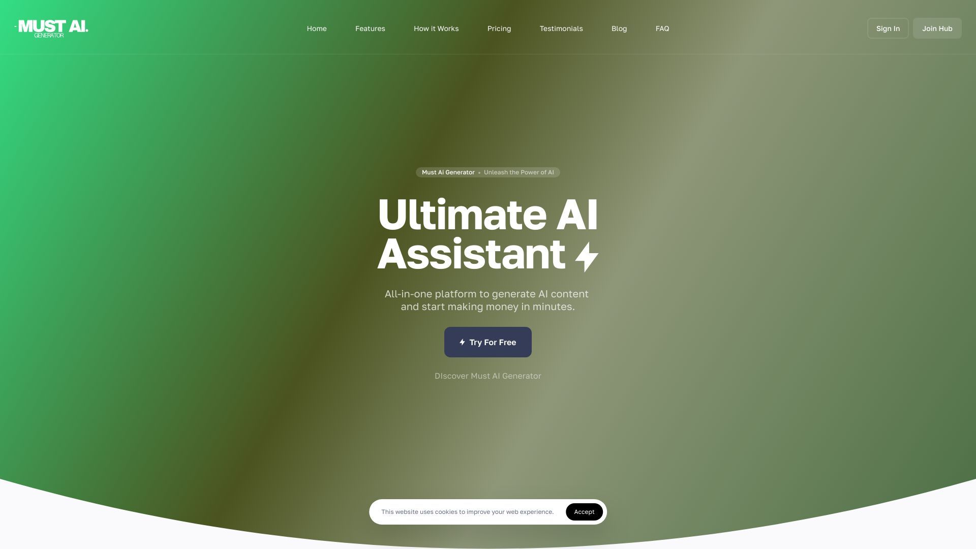 Must AI Generator image