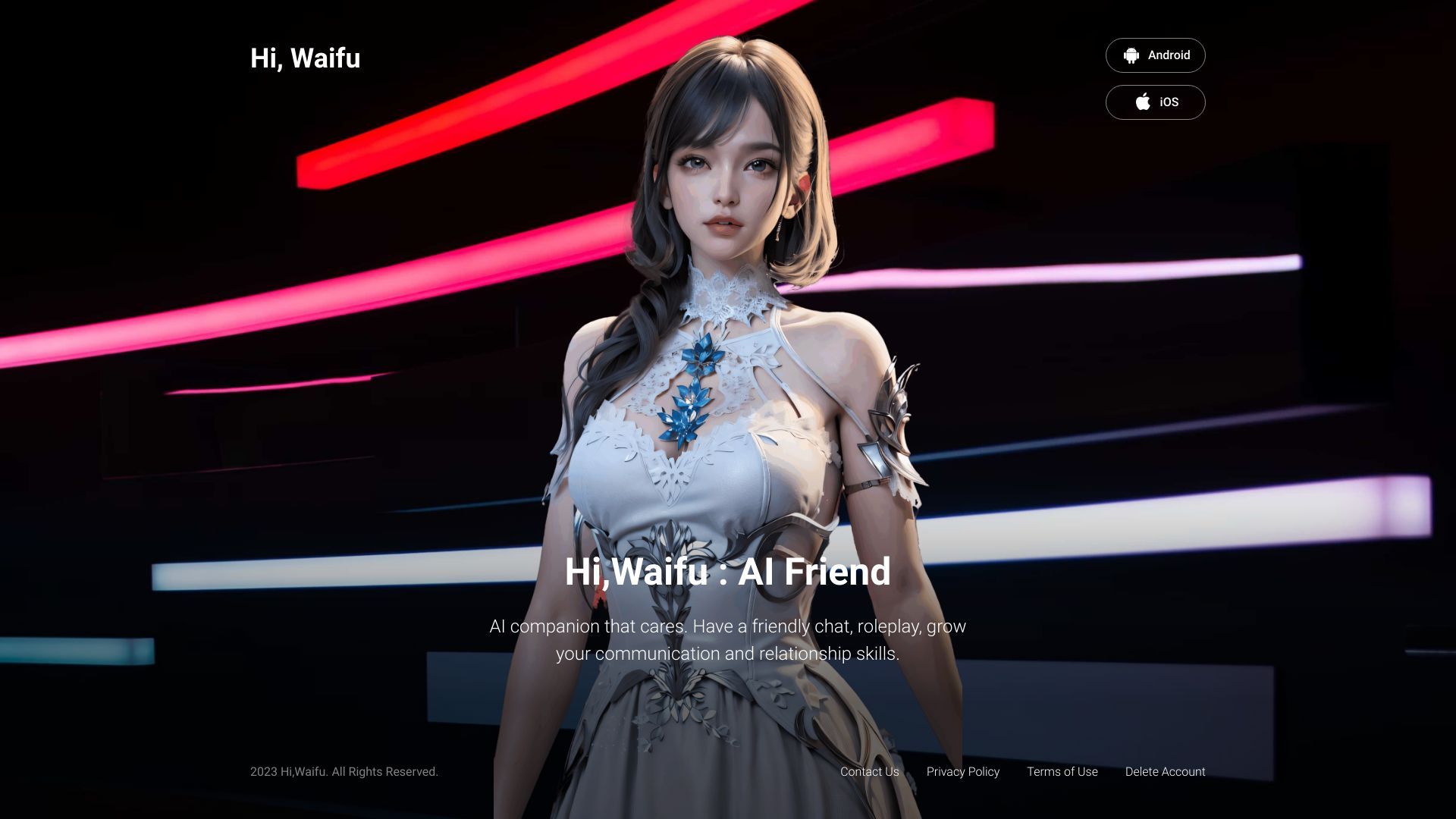 Hi, Waifu : AI Friend image