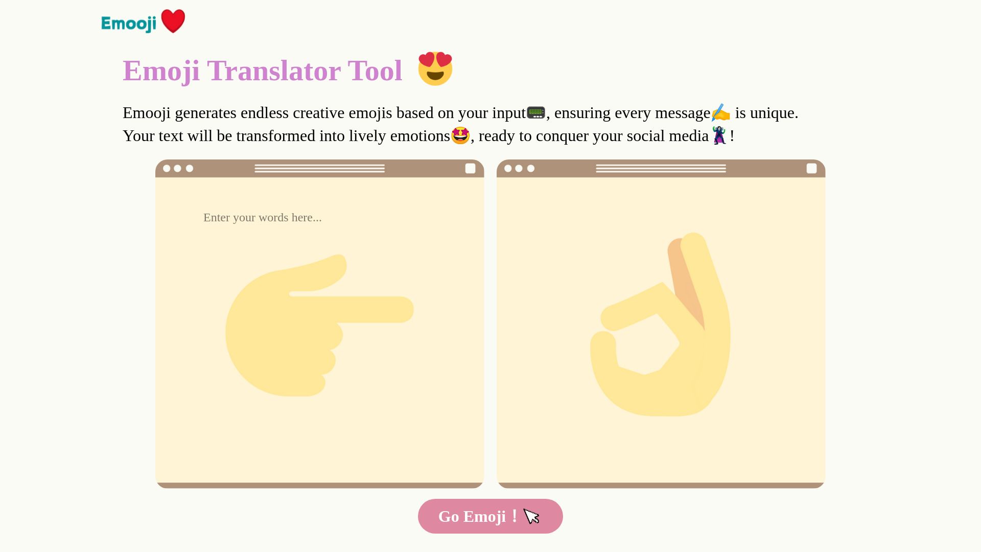 Emooji Fun Translator image