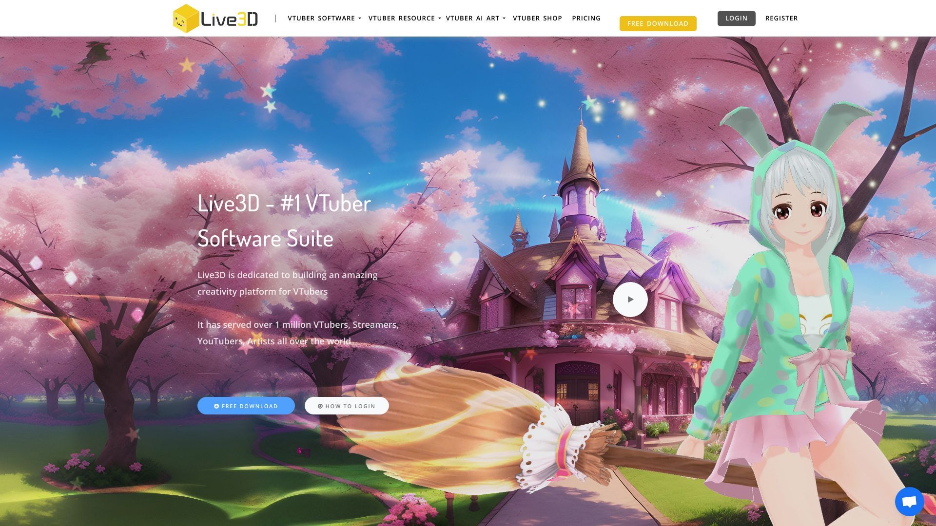 Live3D image
