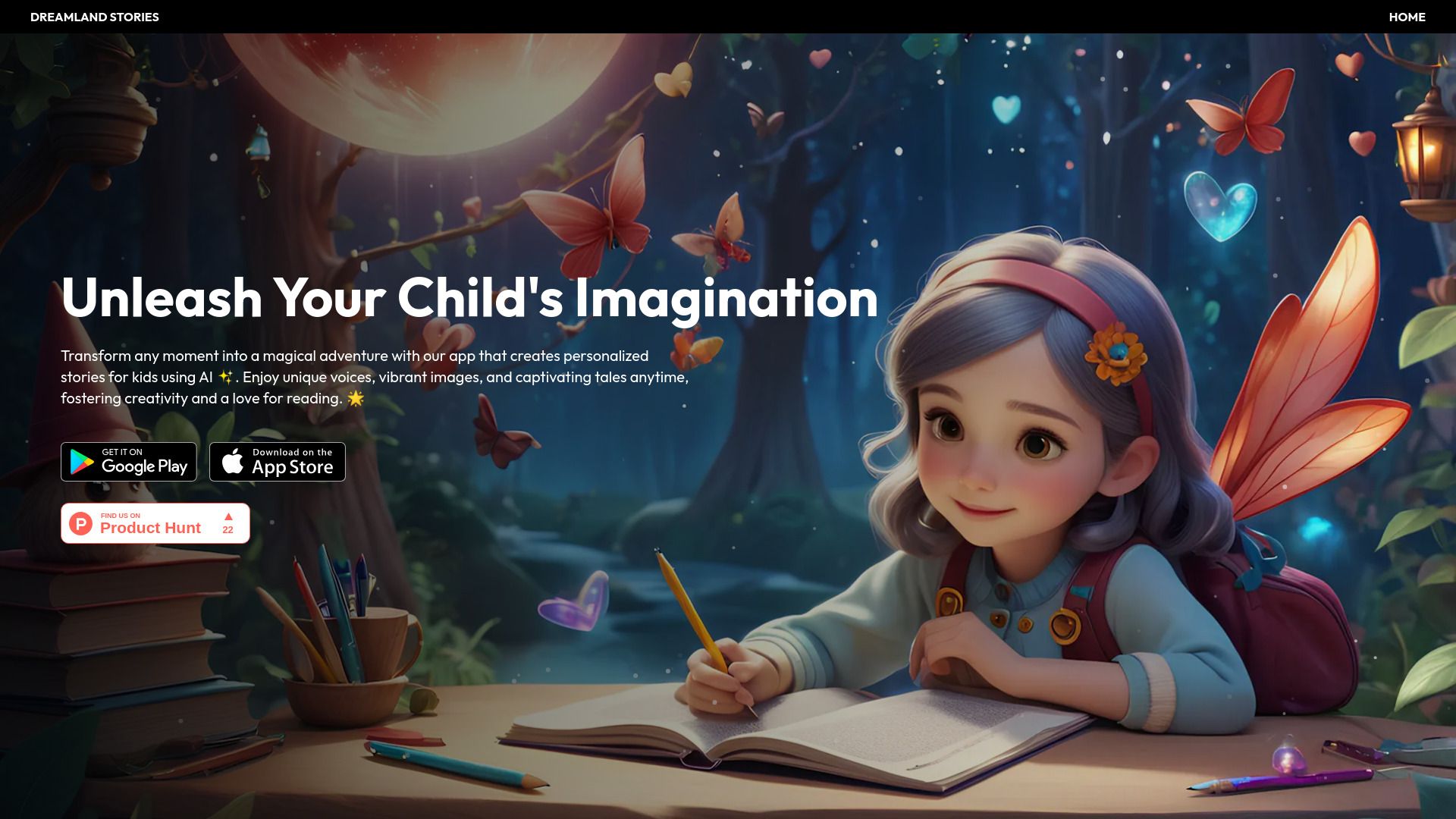 Dreamland - Create Kids Stories image