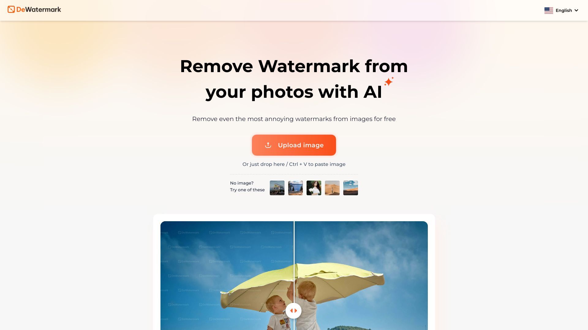 Dewatermark.ai image