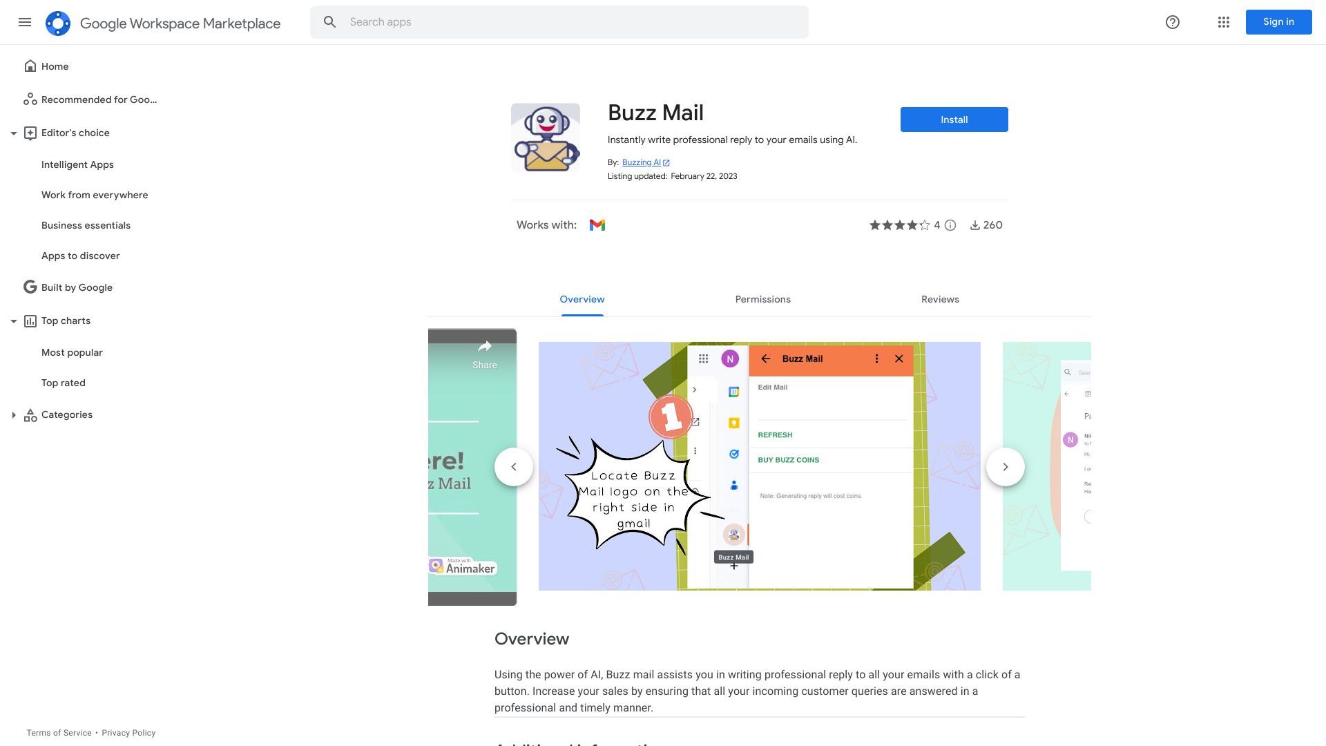 Buzz Mail image