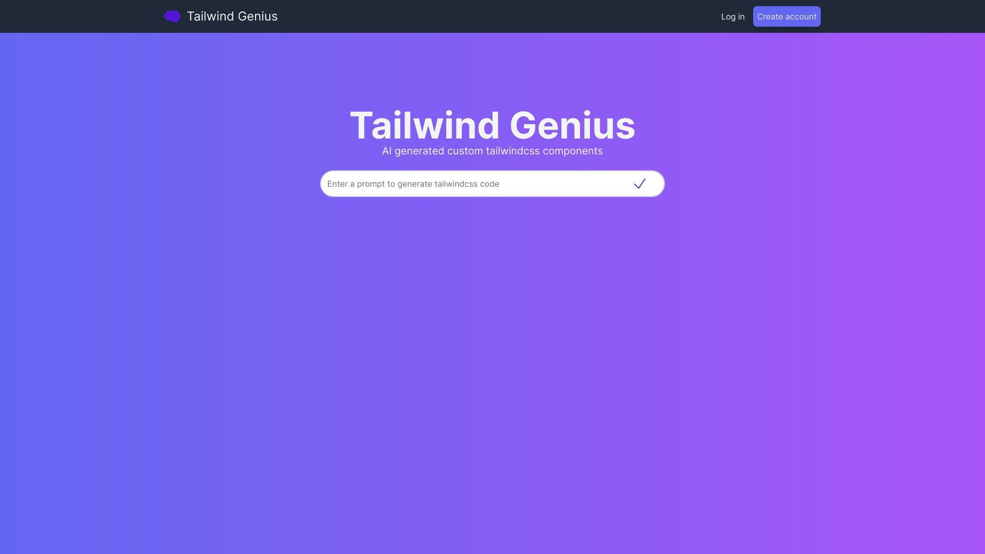 Tailwind Genius image