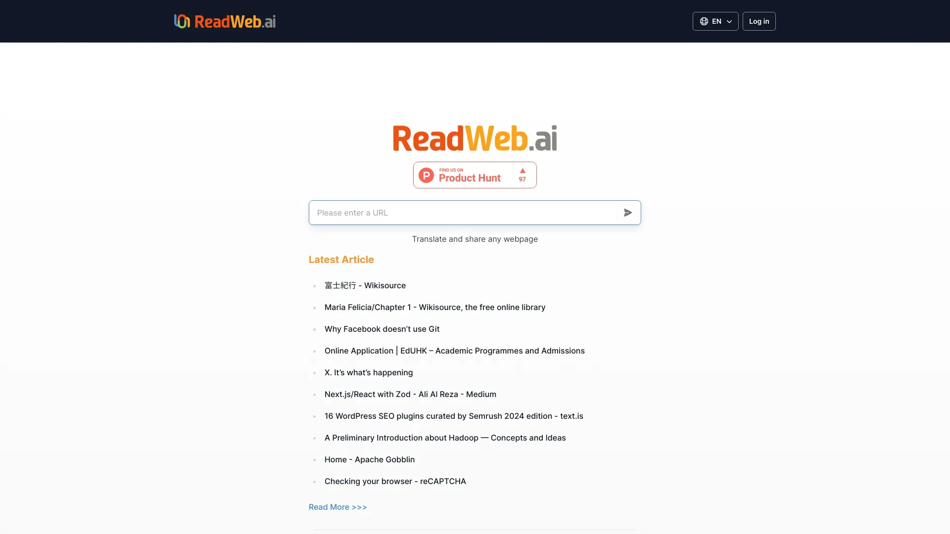 ReadWeb.ai image