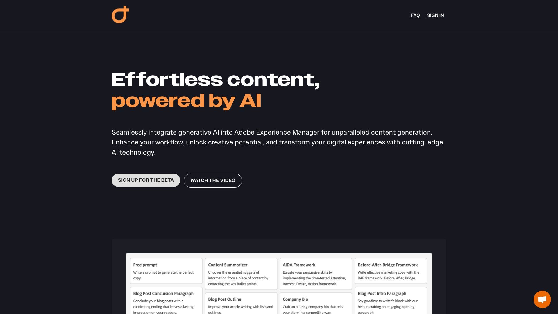 Opax - AI Generated Content for Adobe Experience Manager image