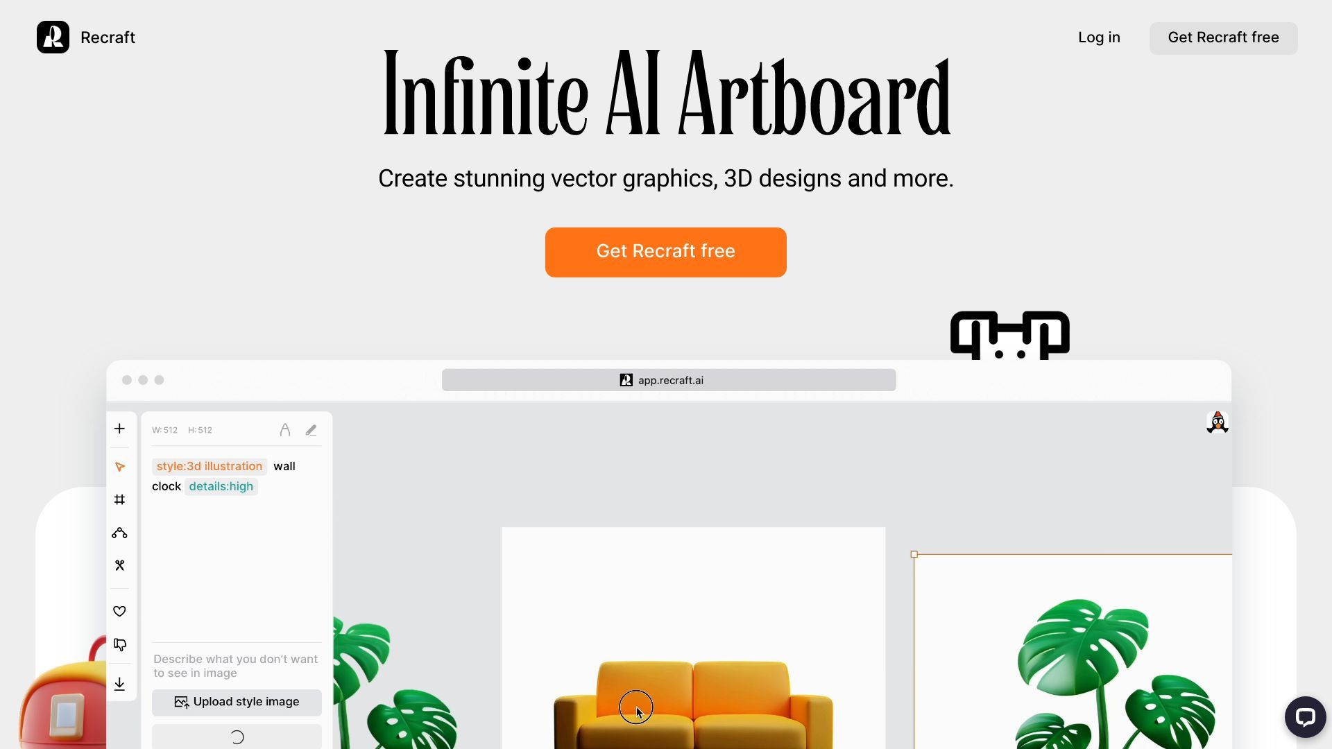 Recraft AI Artboard image