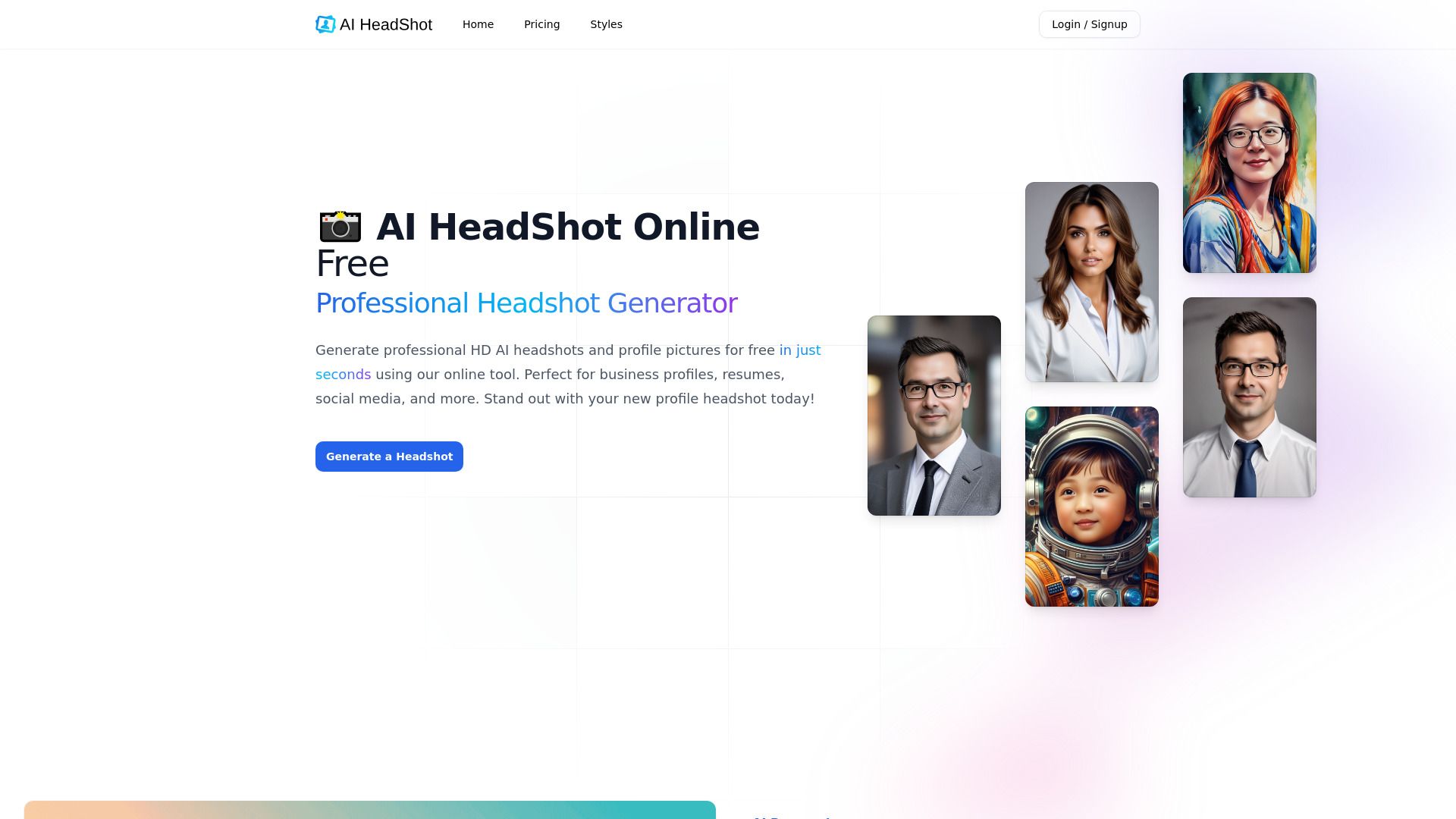 AI HeadShot Online image