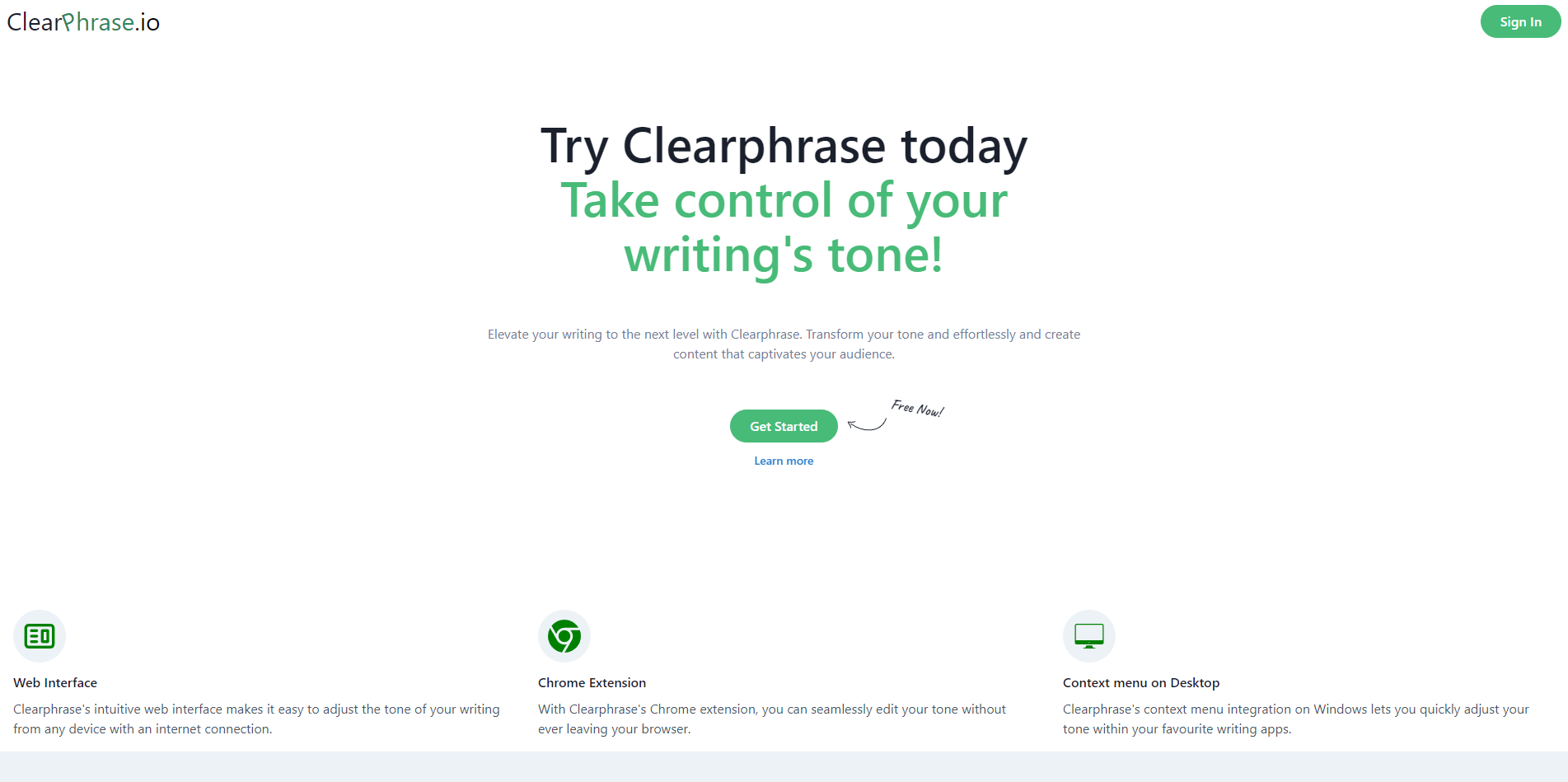 ClearPhrase image