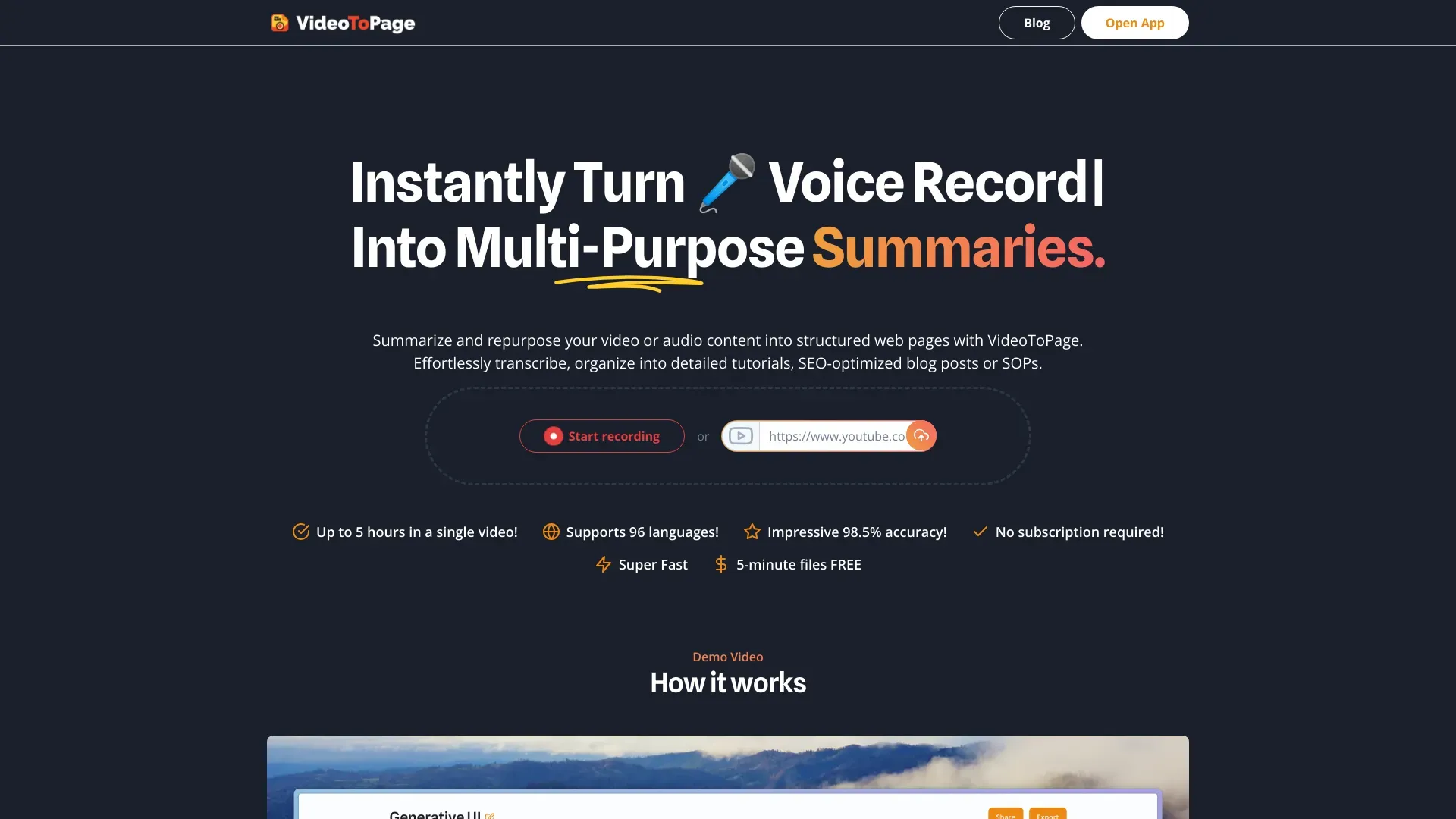 VideoToPage image