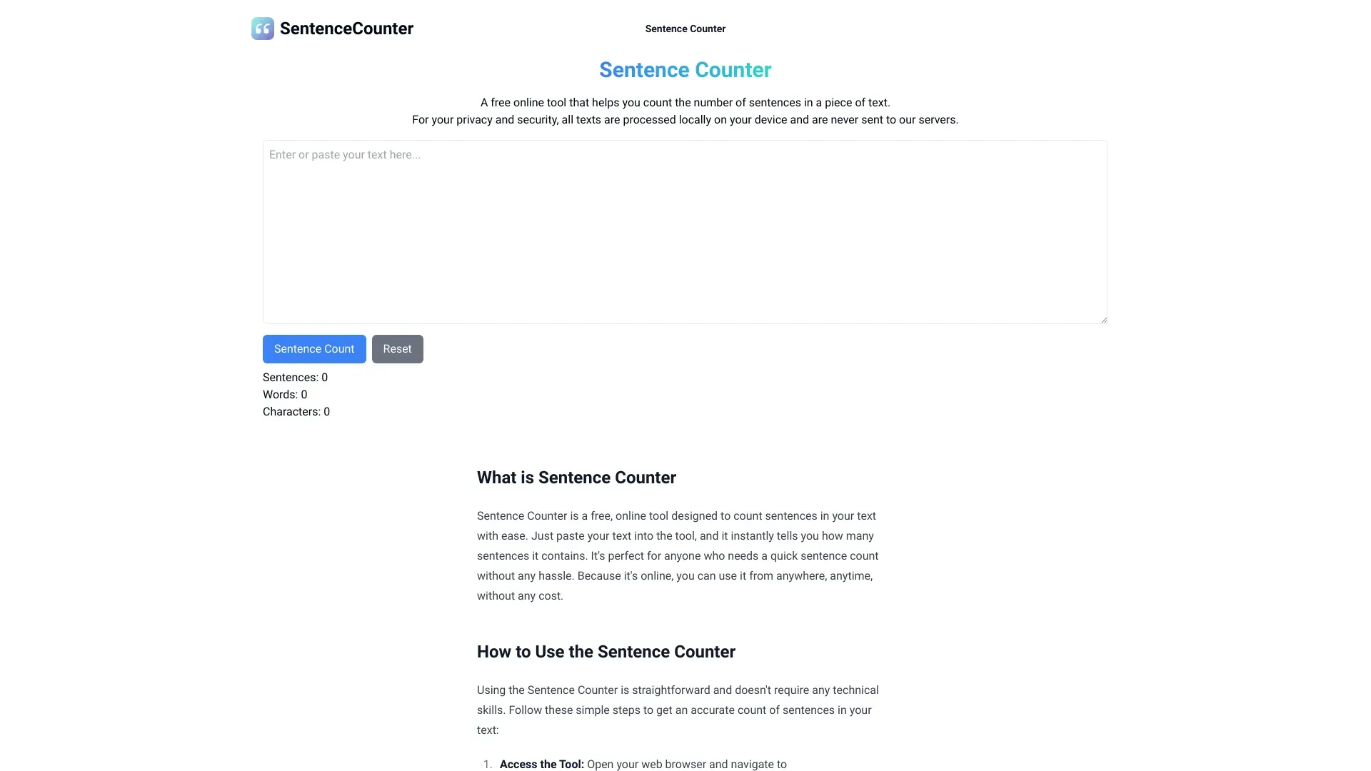 SentenceCounter image