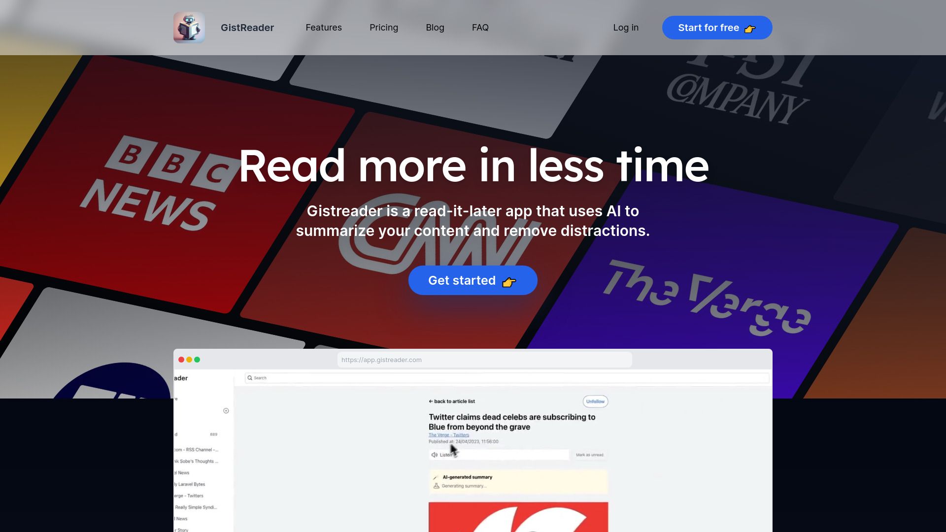 GistReader image