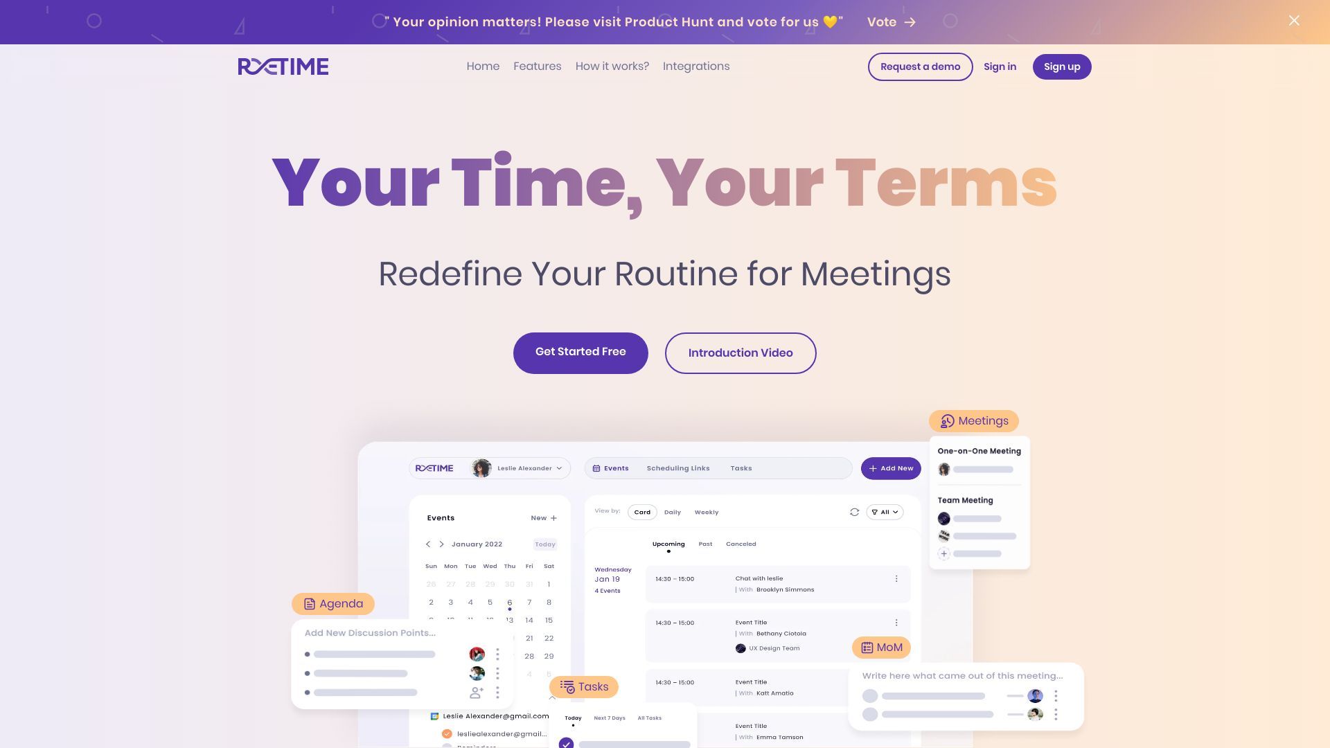 Retime image