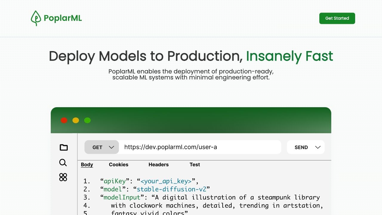 PoplarML - Deploy Models to Production image