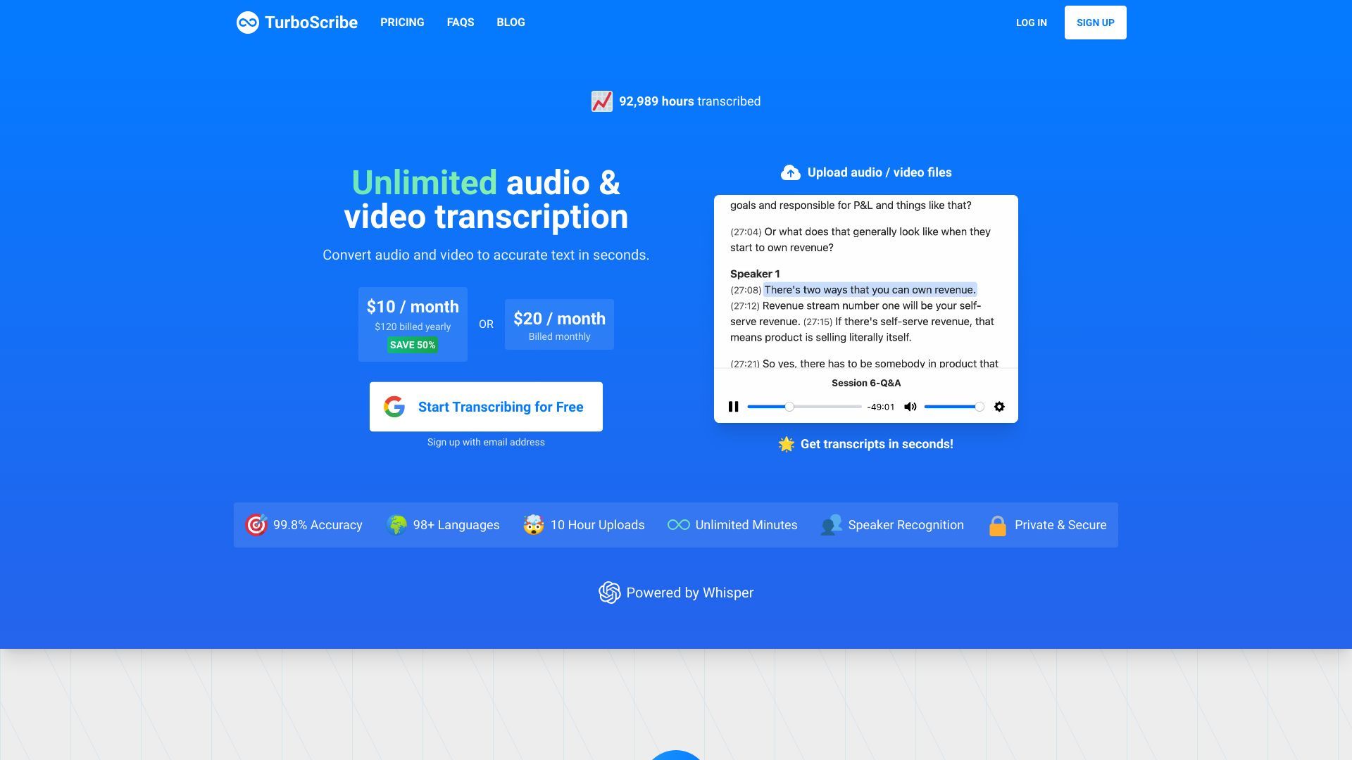 TurboScribe image