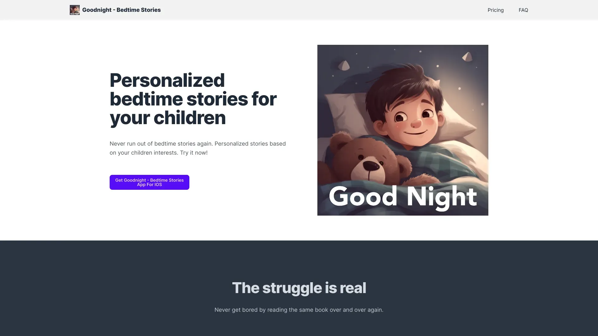 Goodnight - Bedtime Stories image