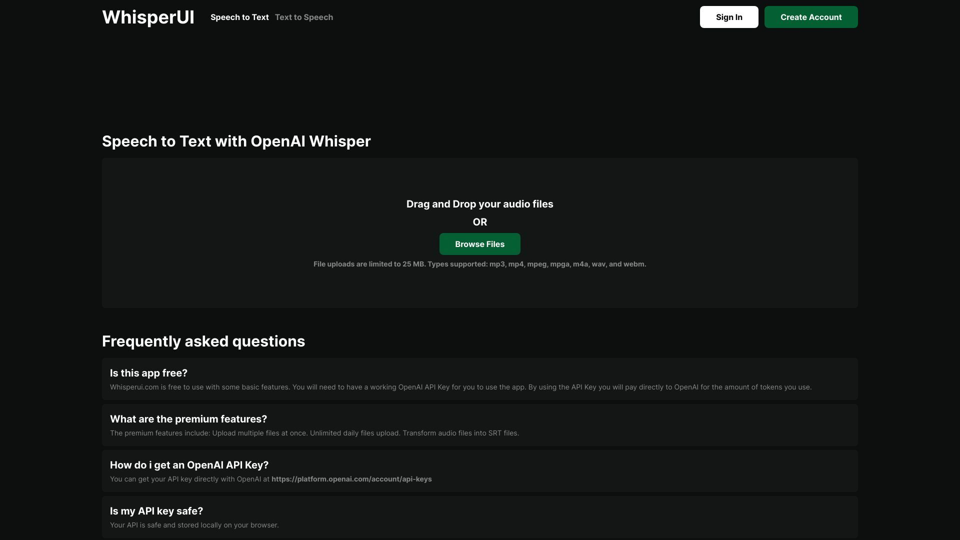 WhisperUI image