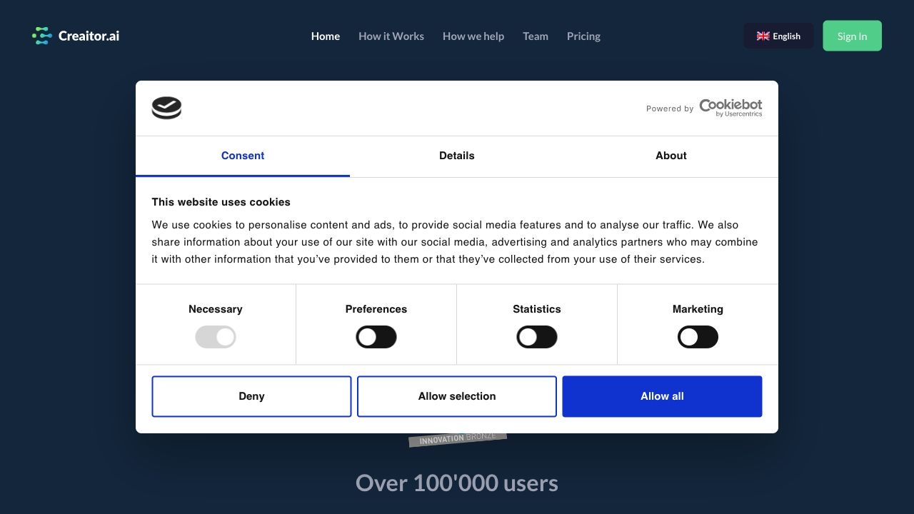 Creaitor.ai image