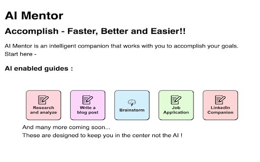 AI Mentor image
