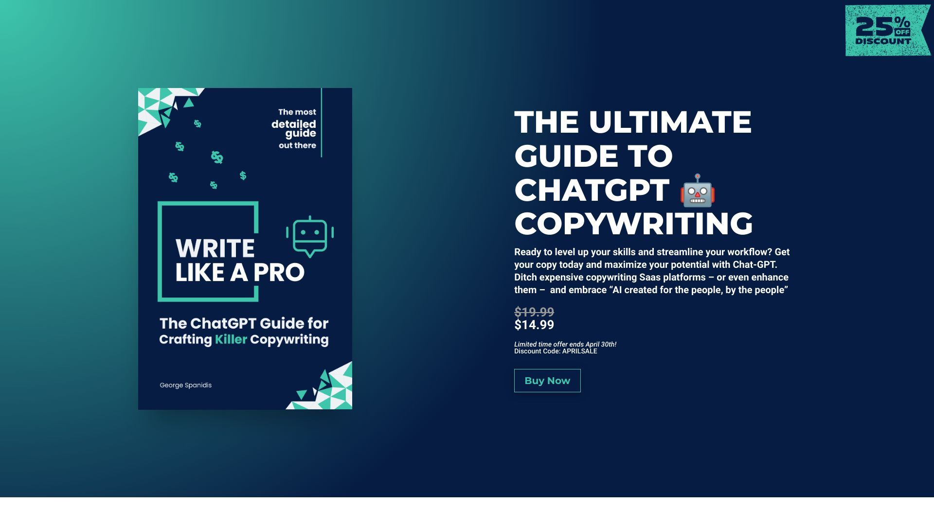 ChatGPT - The Ultimate Guide for Crafting Killer Copywriting image