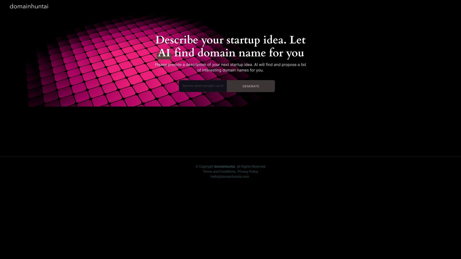 domainhuntai image