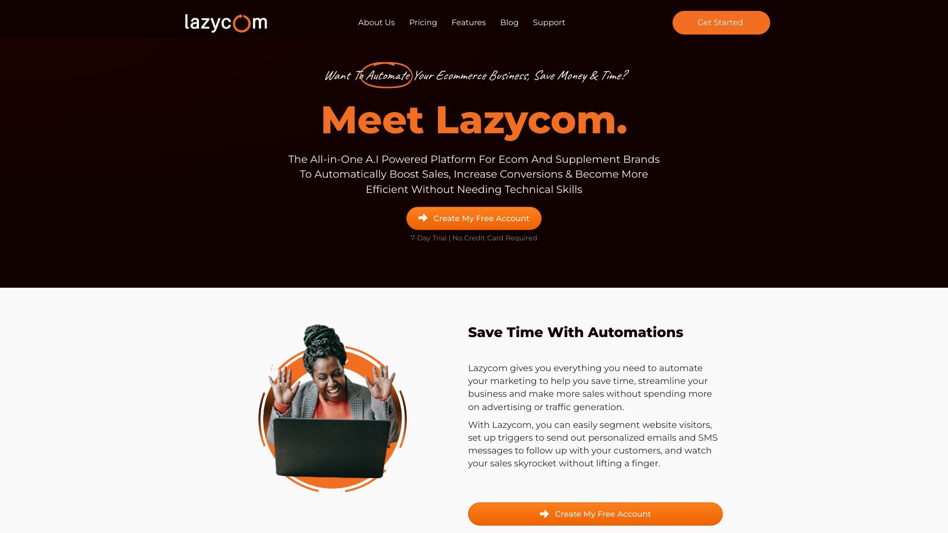 Lazycom App image