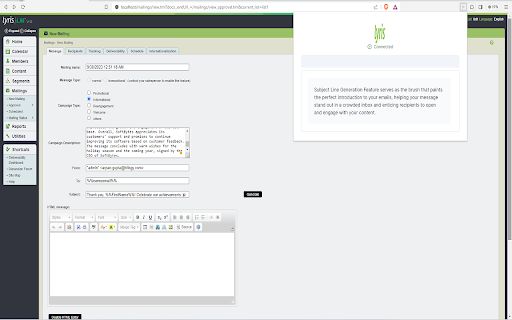 Lyris Listmanager Copilot image