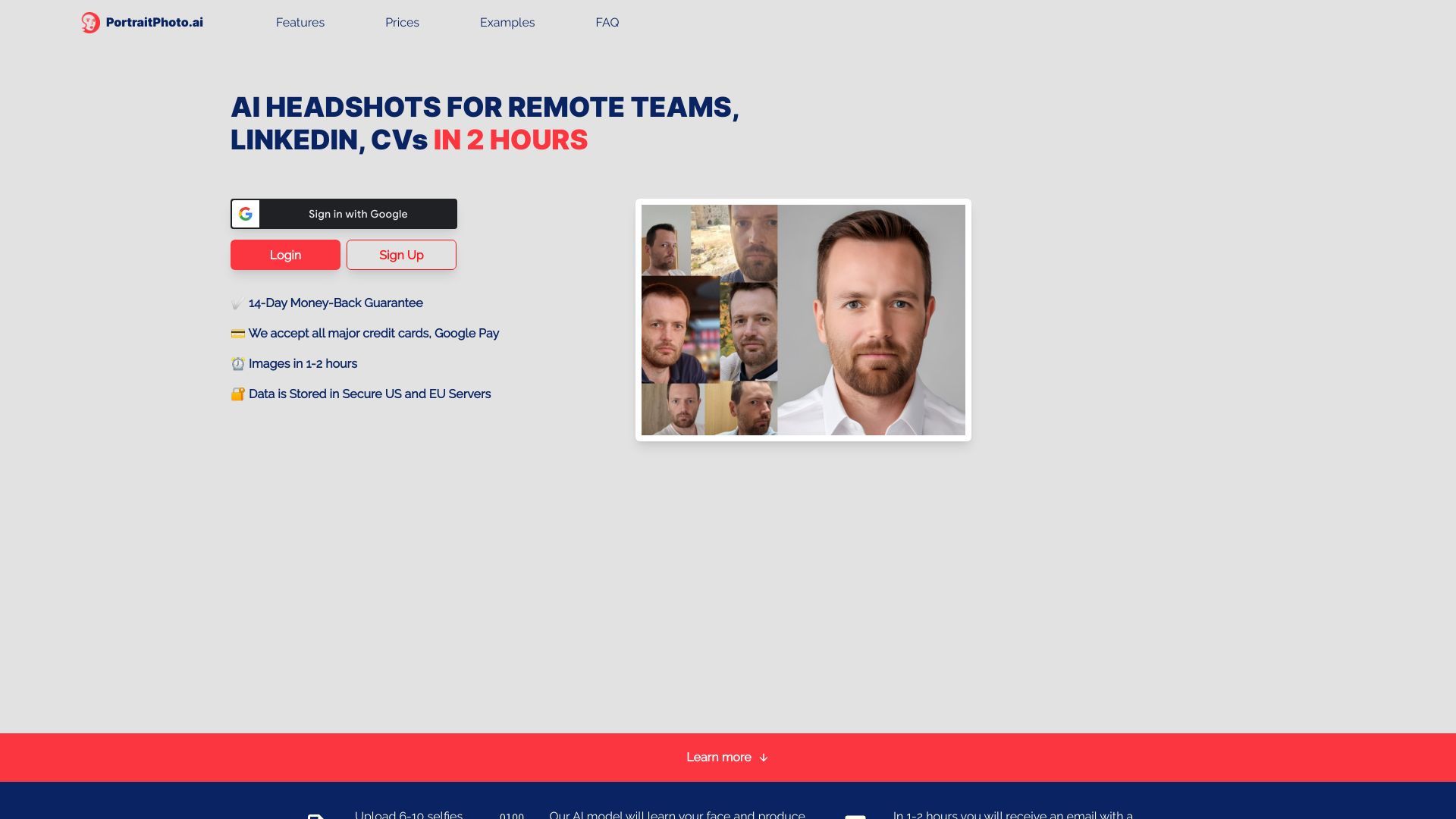 Headshot Transform image