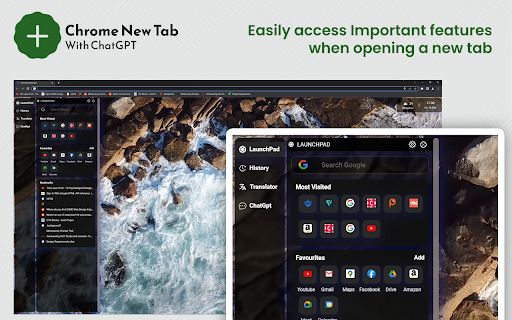 ChatGPT with New Tab for Chrome image