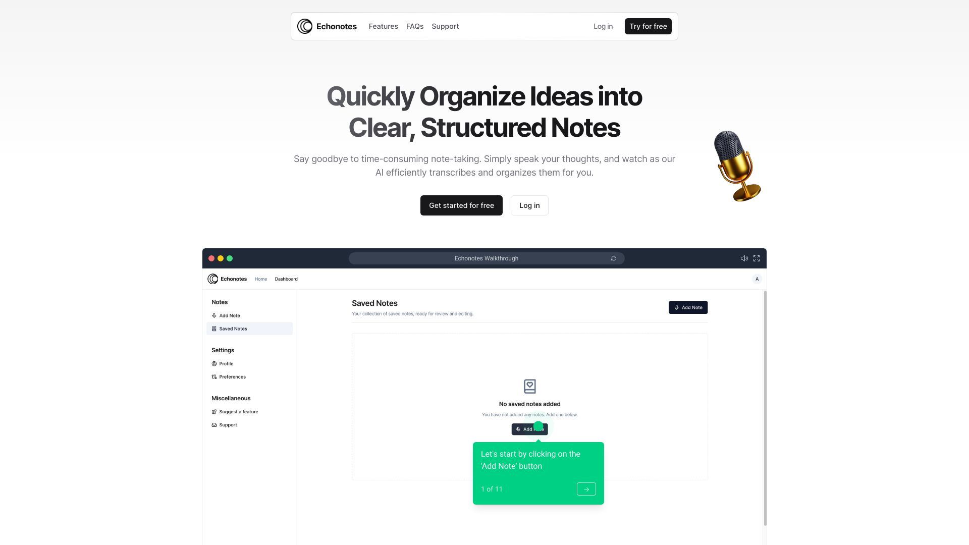 Echonotes image