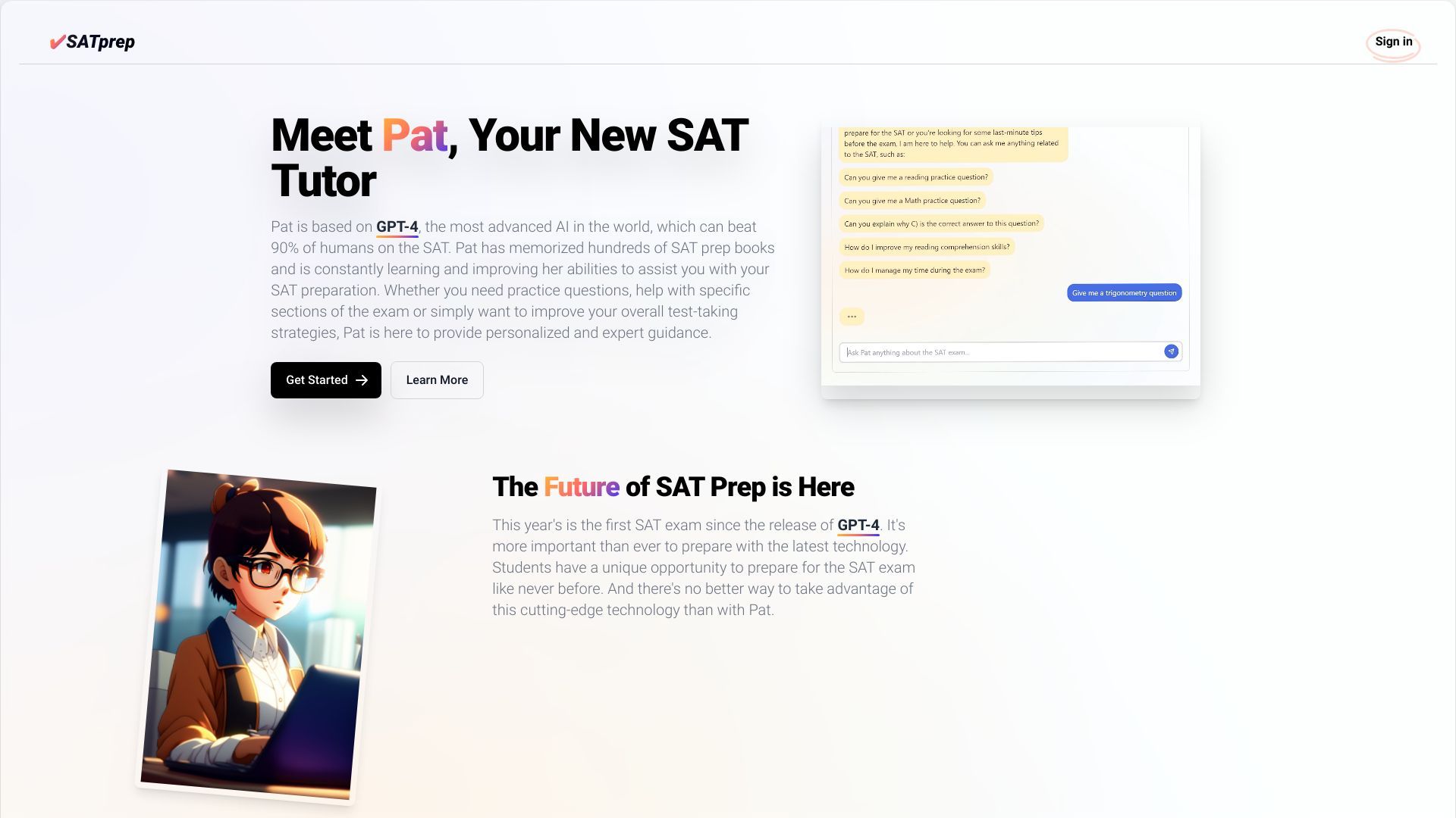 SATprep image