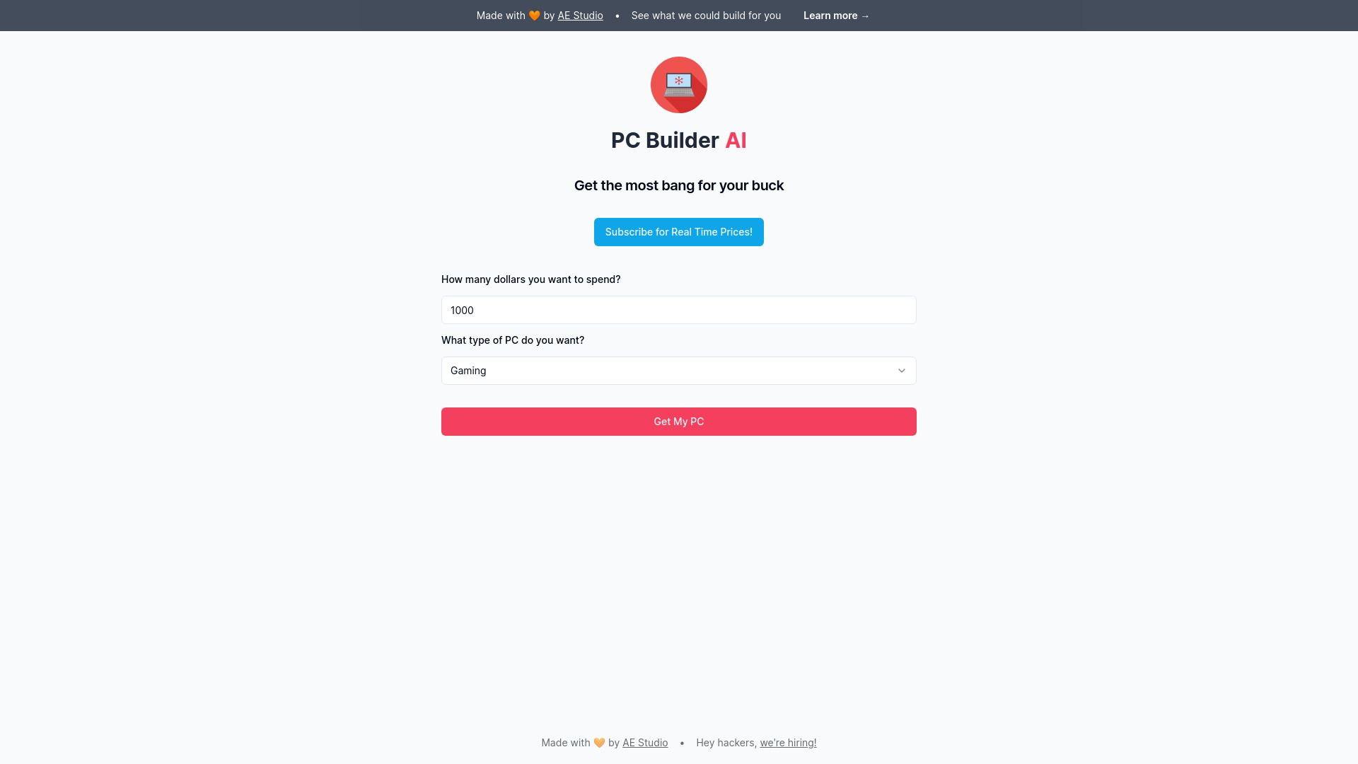 PC Builder AI image