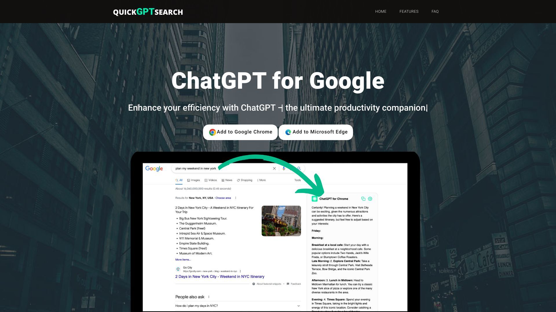 ChatGPT Chrome Extension image