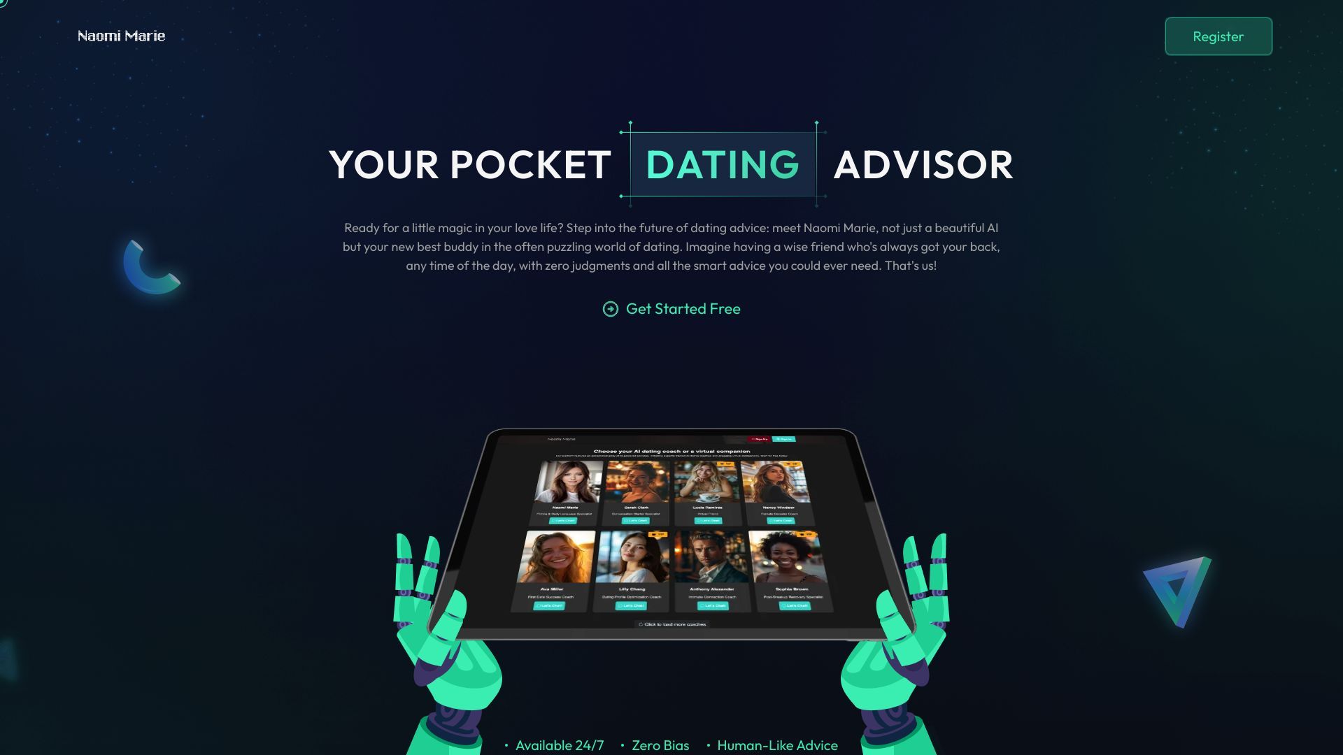 Naomi Marie - Your 24/7 AI Dating Coach & Virtual Companion image