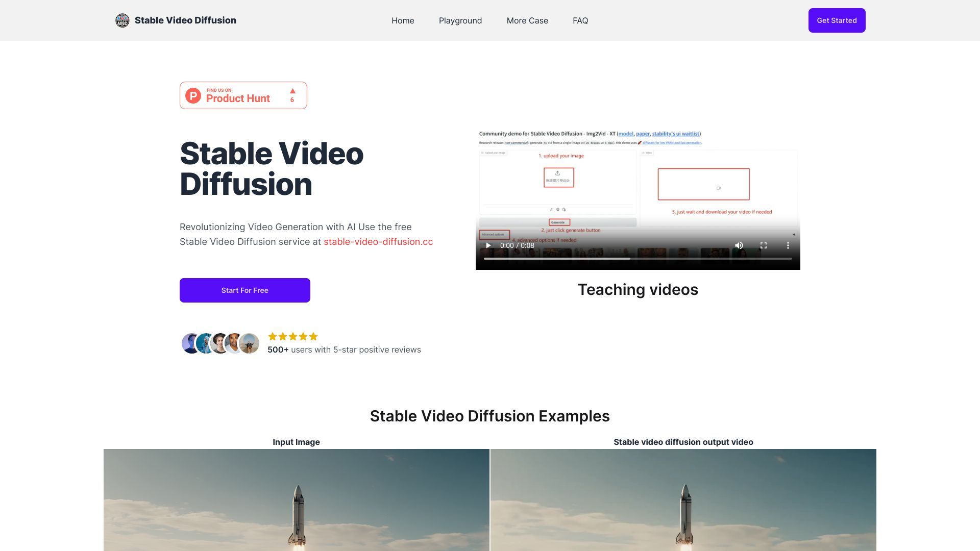 Stable Video Diffusion image