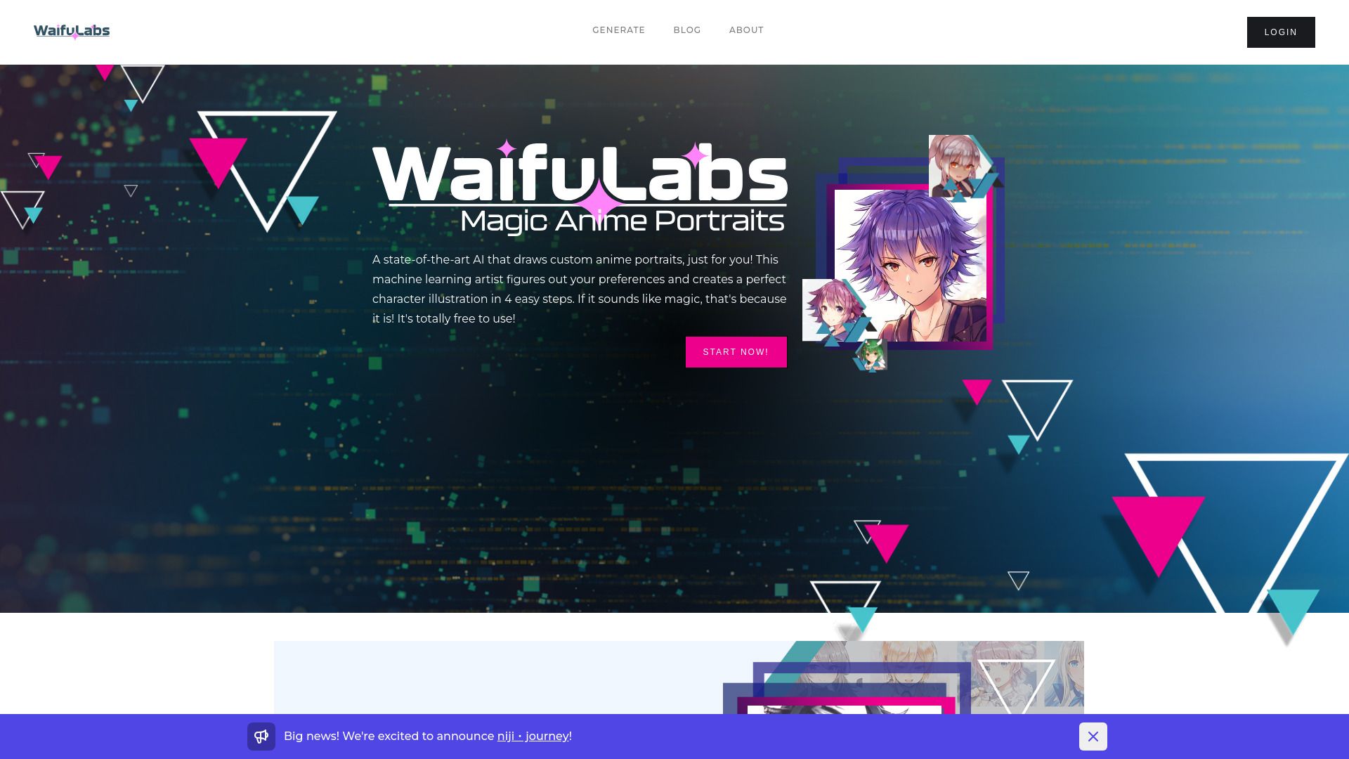 Waifu Labs - Magical Anime Portraits image