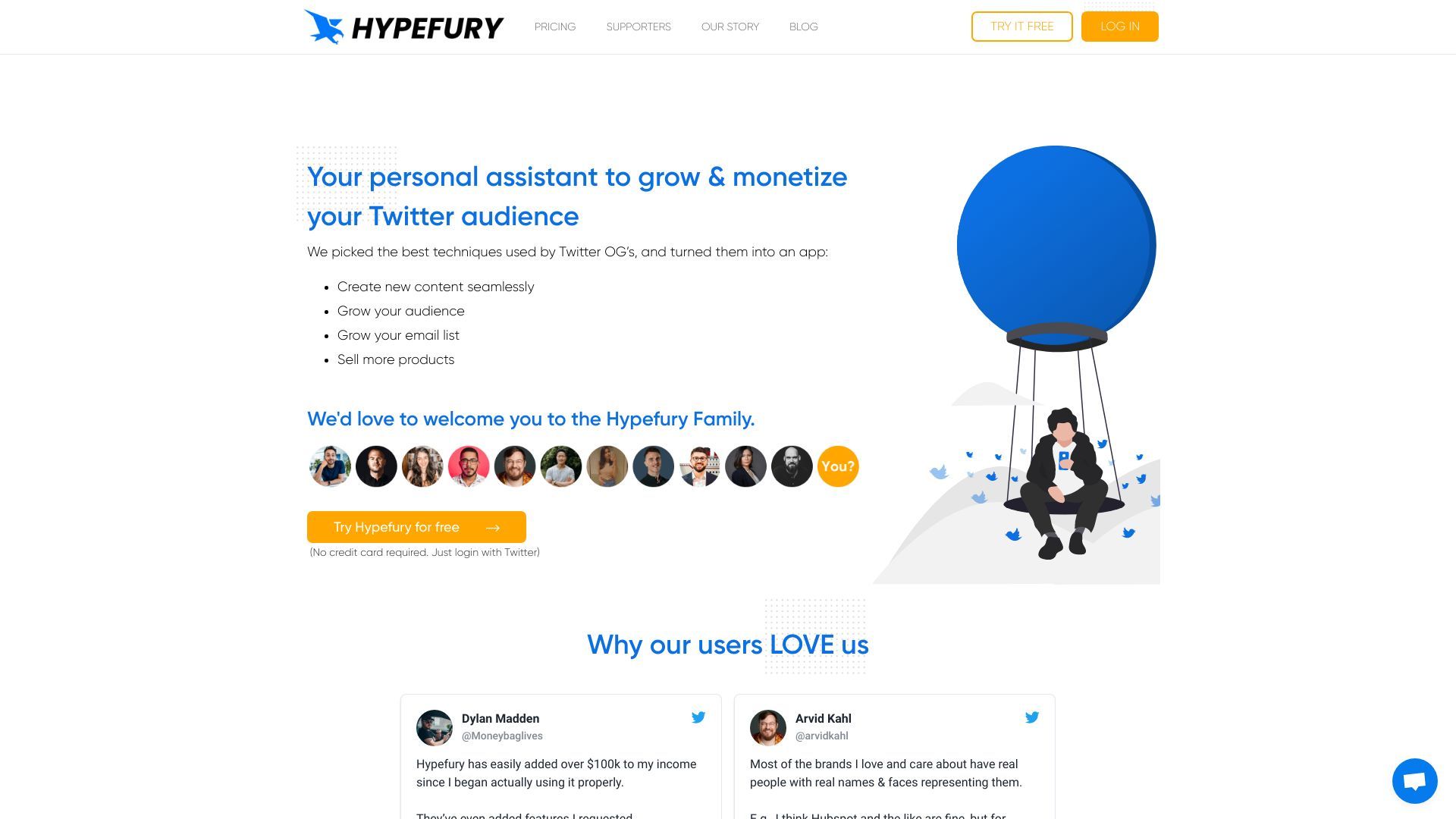Hypefury image